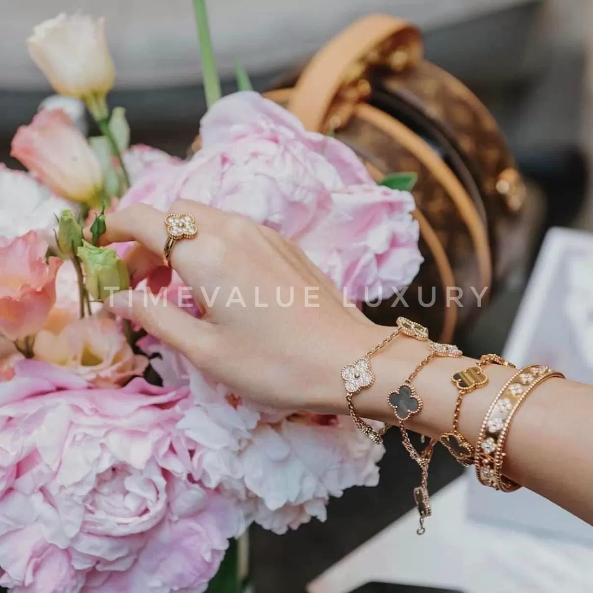 lắc tay nữ perlée clovers bracelet 05