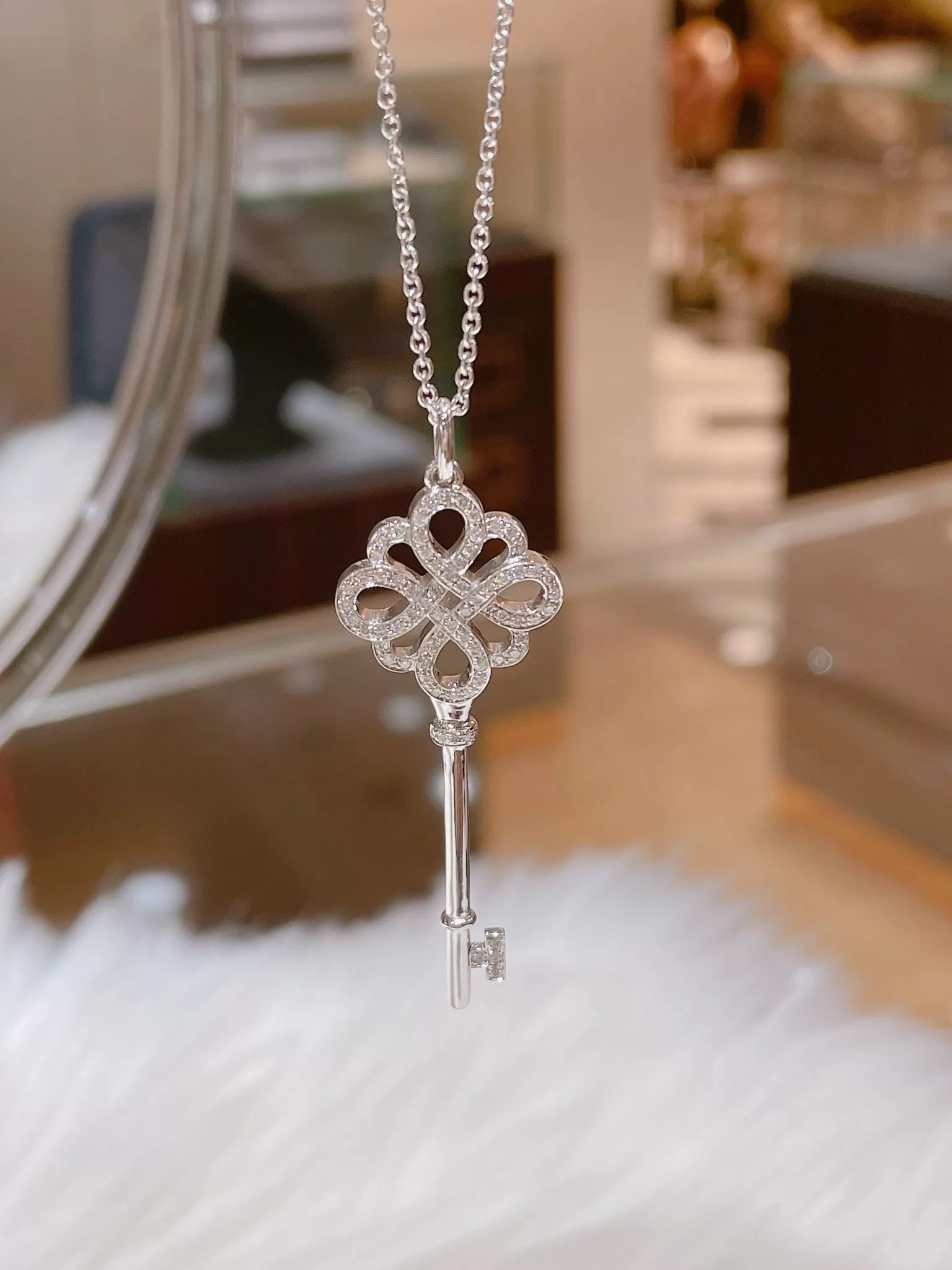 Dây chuyền Fleur de Lis Key 03